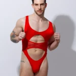 Trikini Bodysuit rojo