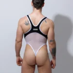 Bodysuit Mercurio negro blanco.