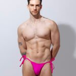Tanga bikini lazo Pink