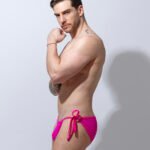 Tanga bikini lazo Pink