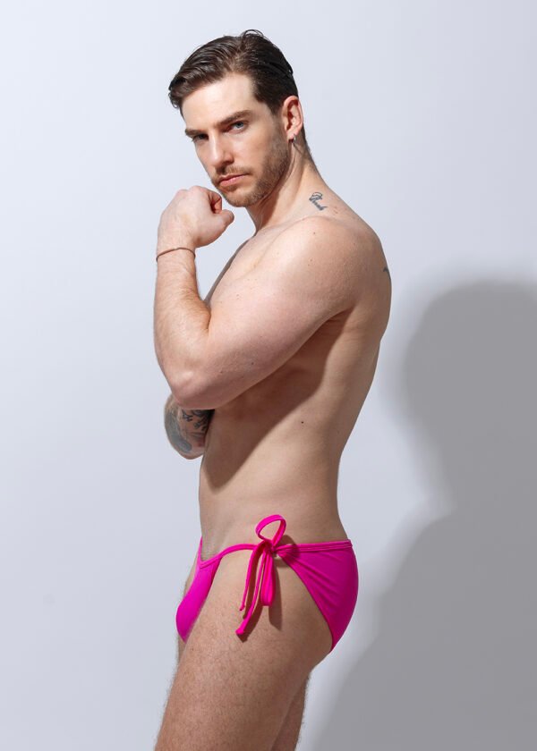 Tanga bikini lazo Pink