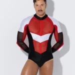 Bodysuit Cronos rojo