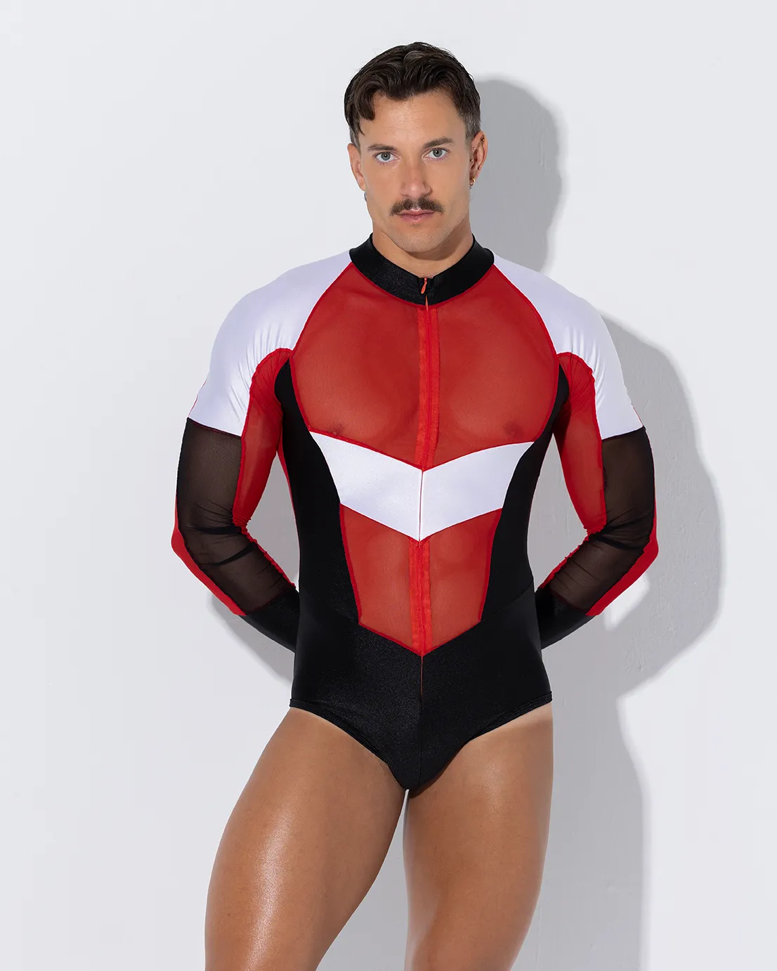 Bodysuit Cronos rojo