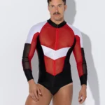 Bodysuit Cronos rojo