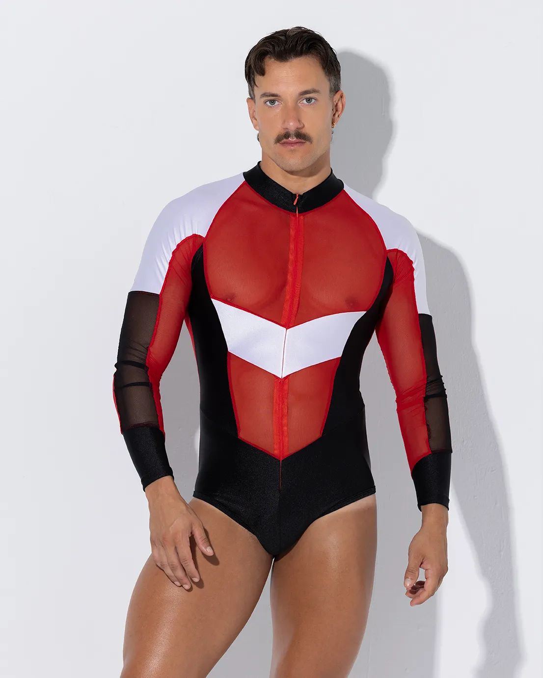 Bodysuit Cronos rojo