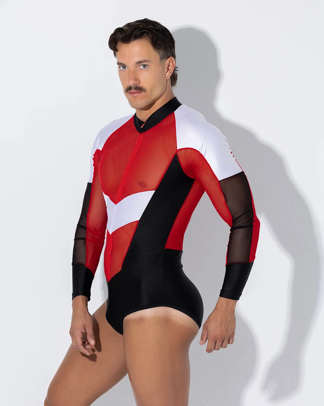 Bodysuit Cronos rojo