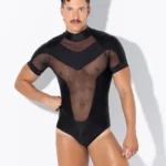 Bodysuit ZEUS NEGRO corto