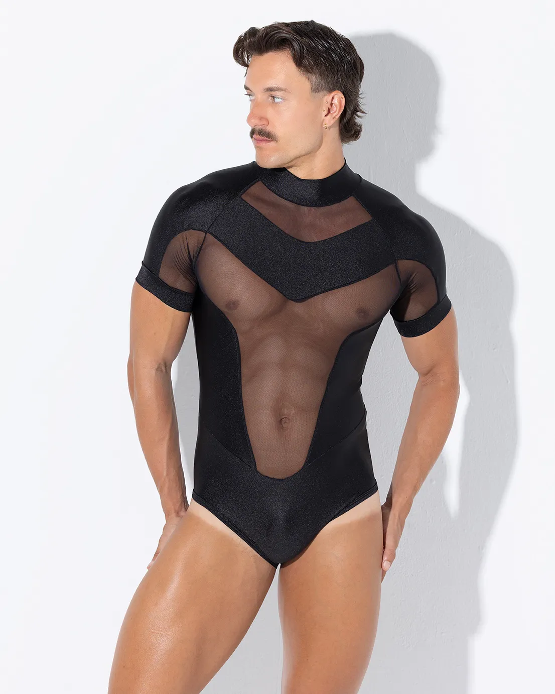 Bodysuit ZEUS NEGRO corto