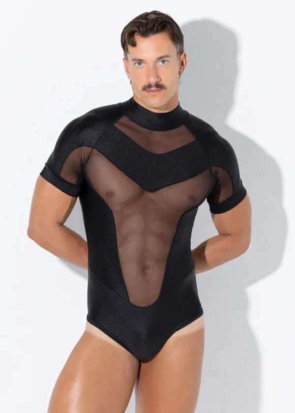 Bodysuit ZEUS NEGRO corto
