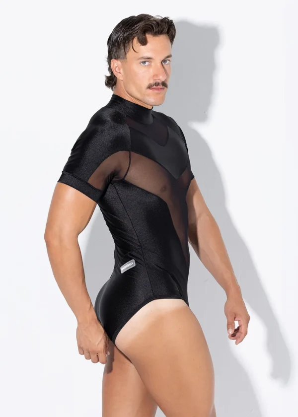 Bodysuit ZEUS NEGRO corto