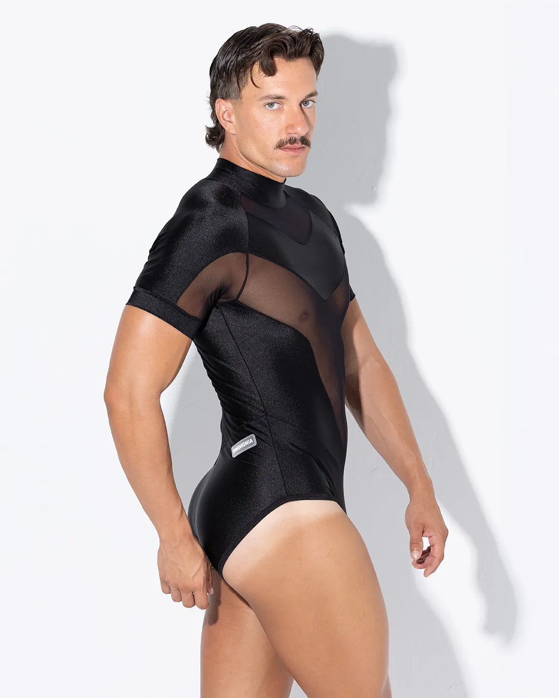 Bodysuit ZEUS NEGRO corto
