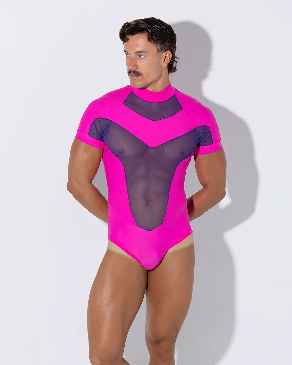 Bodysuit ZEUS morado