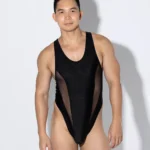 Bodysuit Tifón negro licra
