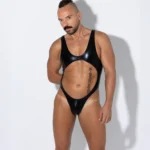 Bodysuit Trikini Negro metálico