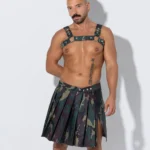 Falda larga camuflaje