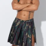 Falda larga camuflaje