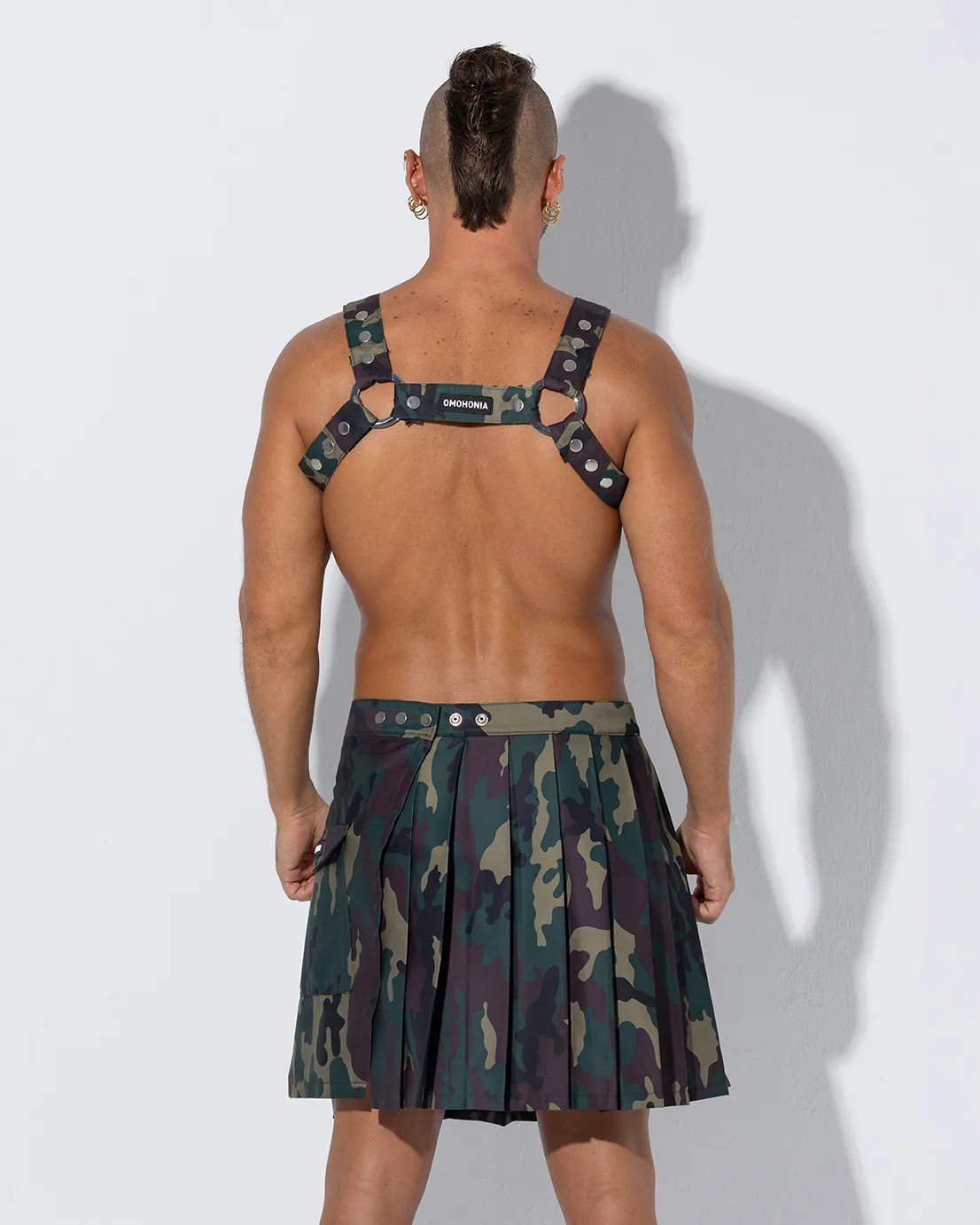 Falda larga camuflaje