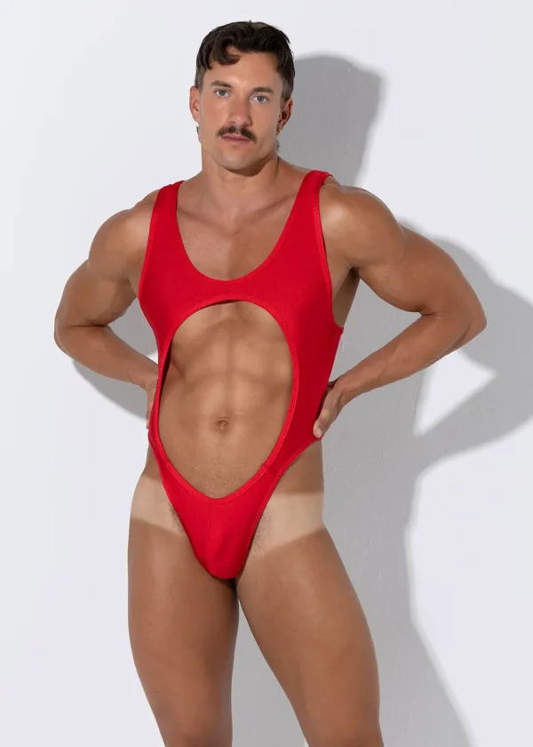 Bodysuit Trikini Rojo