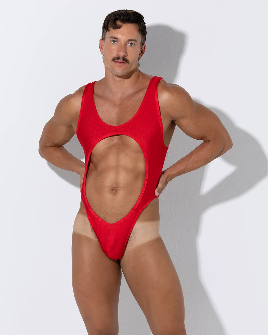Bodysuit Trikini Rojo