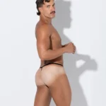 Thong String leopardo