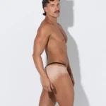 Thong String Black LACE