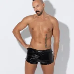 Short zíper LATERAL CHAROL negro