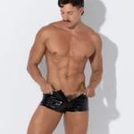 Short zíper CAROL negro