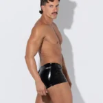 Short zíper CAROL negro