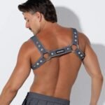 Harness denim gris